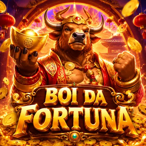 Slot Fortune Ox com touro dourado e rolos em destaque